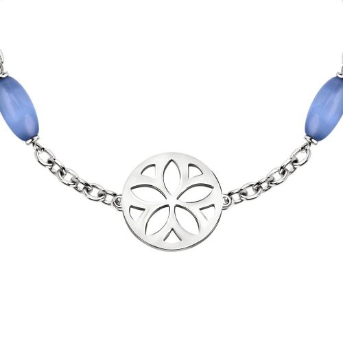 Morellato Fiore br. element & 2 cat eye blue femminile SATE05
