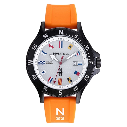 Orologio Nautica N83 date arancione - 43 mm uomo NAPCBS908