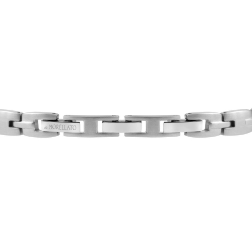 Morellato Motown bracelet ss w blk crystals 22cm maschile SALS48