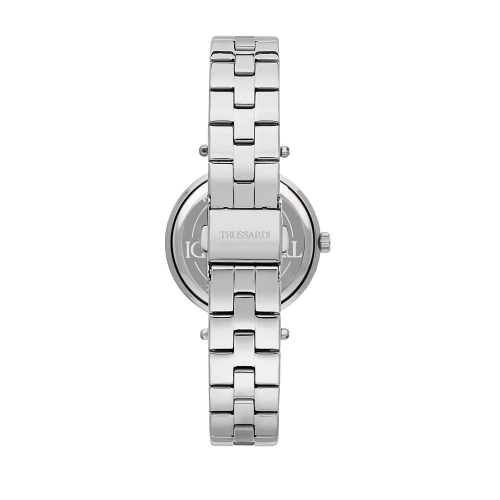 Trussardi T-shiny 34mm 2h black dial br ss