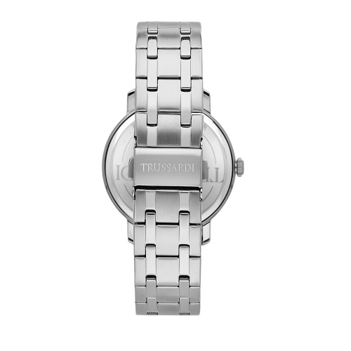 Trussardi T-couple 41mm 3h black dial br ss
