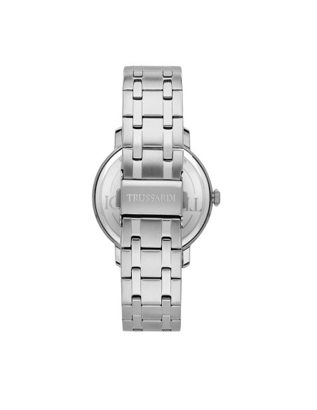 Trussardi T-couple 41mm 3h black dial br ss