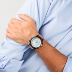 Orologio Sector Climbing altimetro marrone - 46 mm uomo