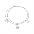 Bracciale Sector Family & friends 3 element - 16/20 cm donna
