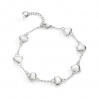 Bracciale Sector Family & Love cuori - 16/20 cm donna SACN20