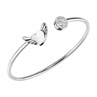 Bracciale Sector Sparking cuore ali - Ø 6.3 cm donna SALW06