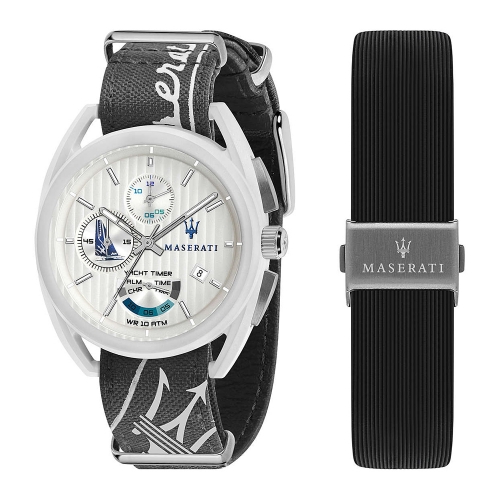 Orologio Maserati Trimarano Yacht timer nero - 41 mm uomo
