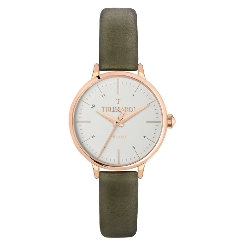 Trussardi T sun 3h cream dial d.green st