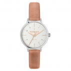 Trussardi T sun 3h w/silver dial pink st