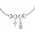 Bracciale Morellato Drops palma e ananas - 16/19 cm donna