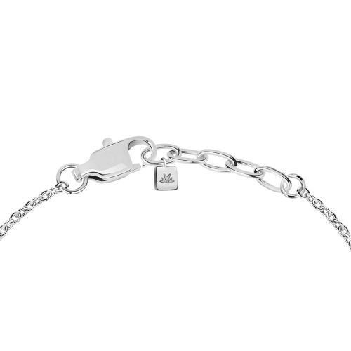 Morellato God br rosary rose gold+onyx 210mm
