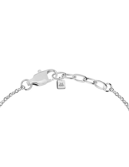 Morellato God br rosary rose gold+onyx 210mm