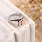 Anello Morellato God chevalier uomo uomo SANF21