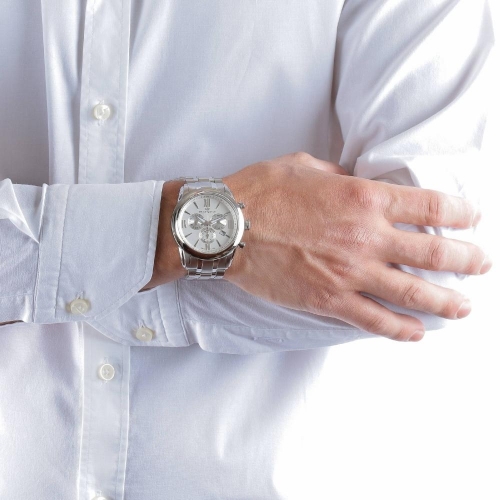 Orologio Philip Watch Seahorse chrono bianco - 43 mm R8273996001