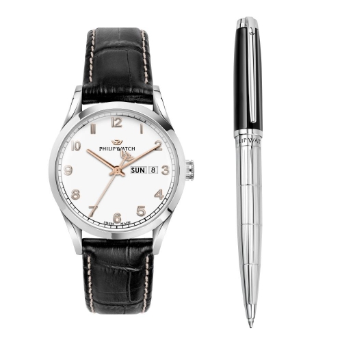 Philip Watch Sunray 39mm r8251180010 + pen j820629