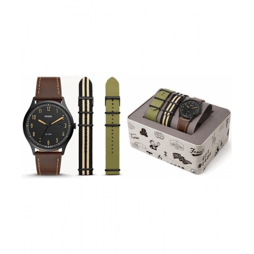 FOSSIL Mod. FORRESTER Special Pack + 2 Extra Straps - Limited Edt.