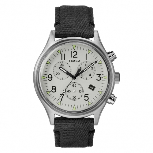 Orologio Timex MK1 pelle grigio - 42 mm uomo TW2R68800