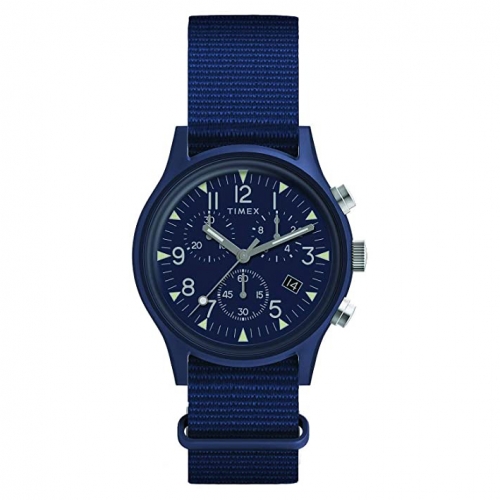 Orologio Timex MK1 tessuto blu - 40 mm uomo TW2R67600