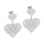 Orecchini Morellato Arie cuori - cm 4.2 donna SALT04