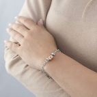 Bracciale Morellato Drops cuore - 18/21 cm donna SCZ447