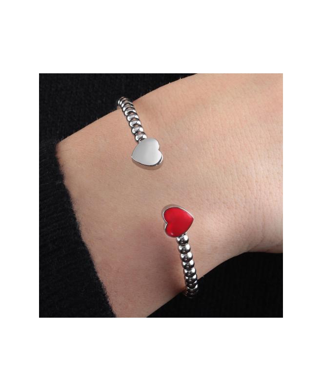 Morellato Bracciale Donna In Acciaio Con Cuore - Collezione Talismani Emily In Paris