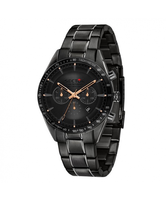 Orologi uomo: orologio uomo Orologio Sector De Gayardon 770 chrono nero -  44 mm R3273623001