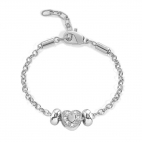 Bracciale Morellato Drops cuore - 16/19 cm donna SCZ169