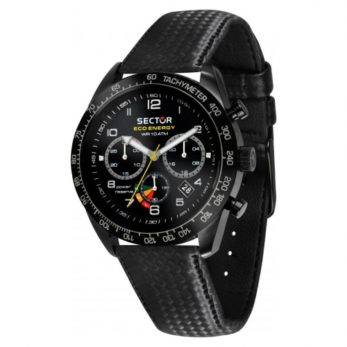 Orologio Sector 695 eco solar chrono - 45 mm uomo R3271613001