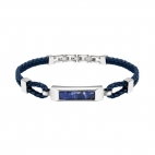 Bracciale Morellato Lux blu - 21 cm uomo SASV04