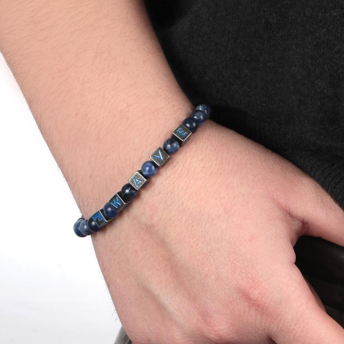 Bracciale Morellato Nobile 'Wave' - 18/21 cm uomo SAKB26