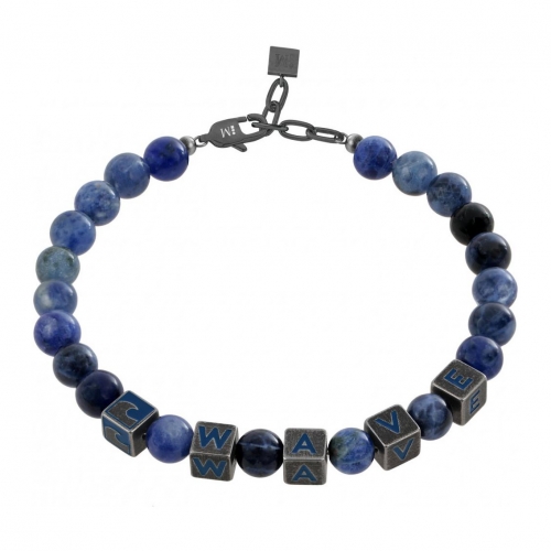 Bracciale Morellato Nobile 'Wave' - 18/21 cm uomo SAKB26