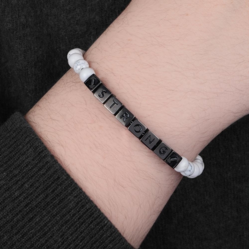 Bracciale Morellato Nobile 'Strong' - 18/21 cm uomo SAKB28