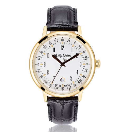 Orologio Philip Watch Grand archive 1940 - 43 mm uomo