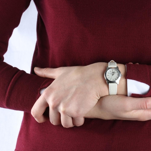Orologio Philip Watch Timeless donna pelle bianco 28 mm donna