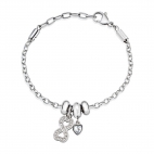 Bracciale Morellato Drops 2 beads - 16/19 cm donna SCZ927