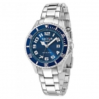 Sector 230 39mm 3h blue dial bracelet ss